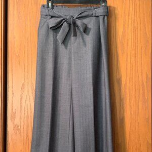 Gray Banana Republic Rowan Cropped Wide Leg Pants Size 4